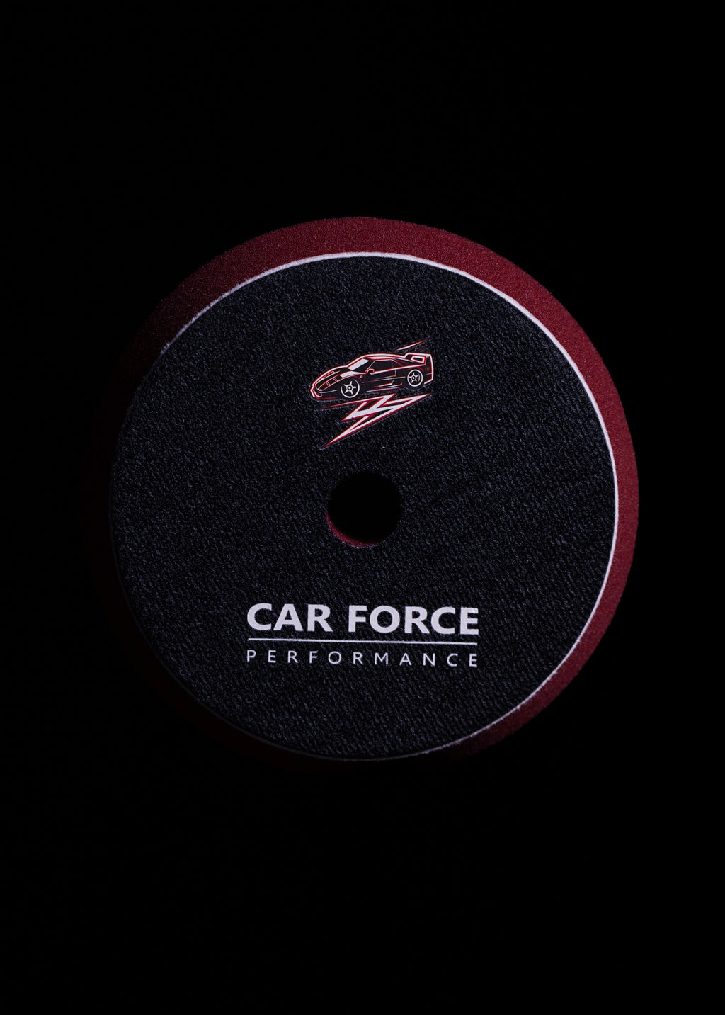 tył pada polerskiego car force - bordowy