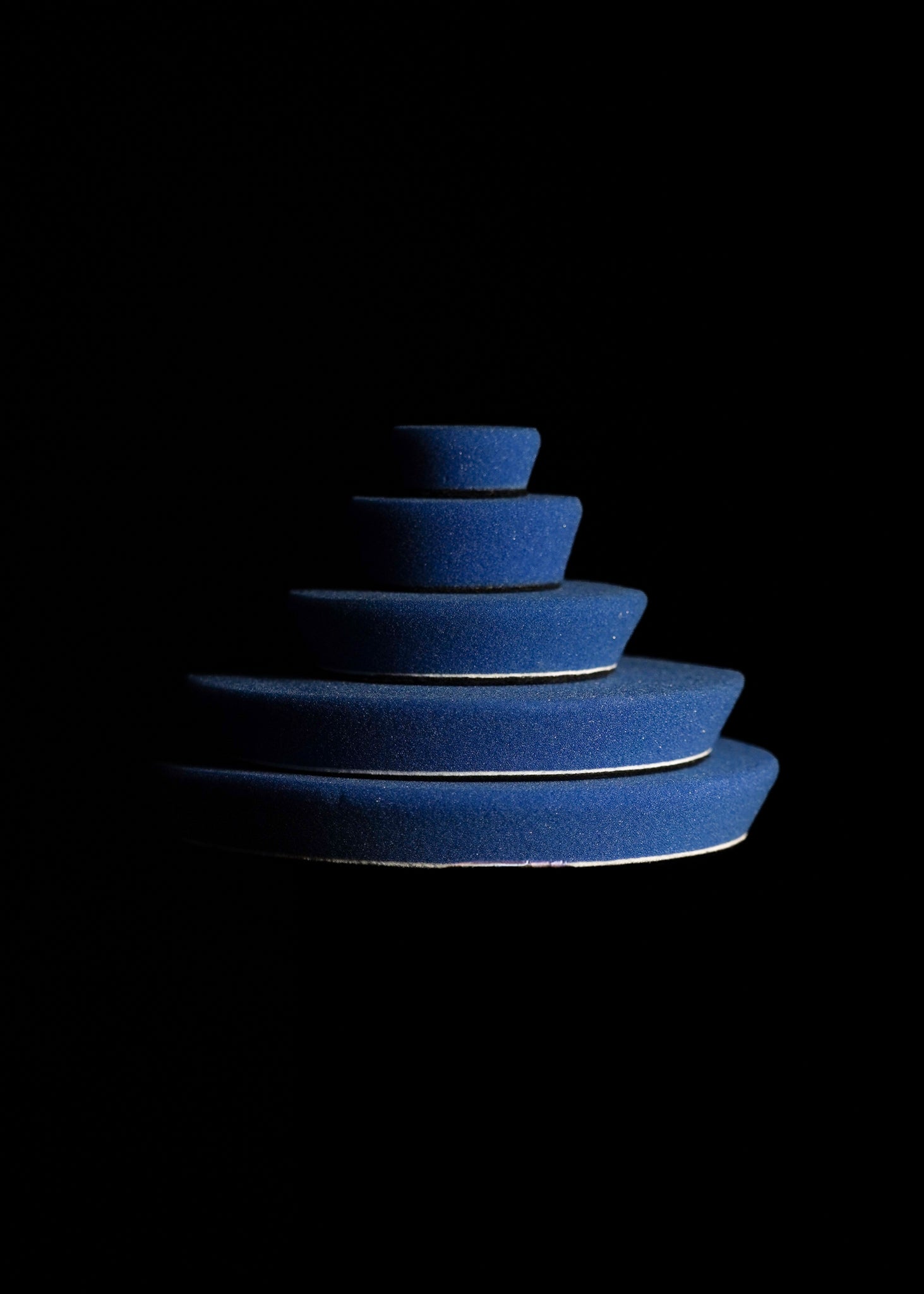 Zestaw padów polerskich niebieskie